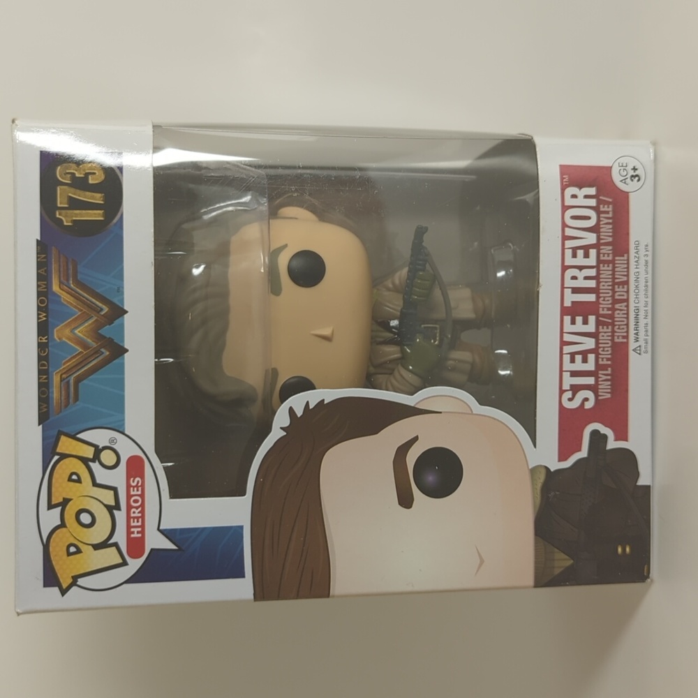 STEVE TREVOR Funko Pop Heroes 173 Vinyl Figure Wonder Woman DC Comics